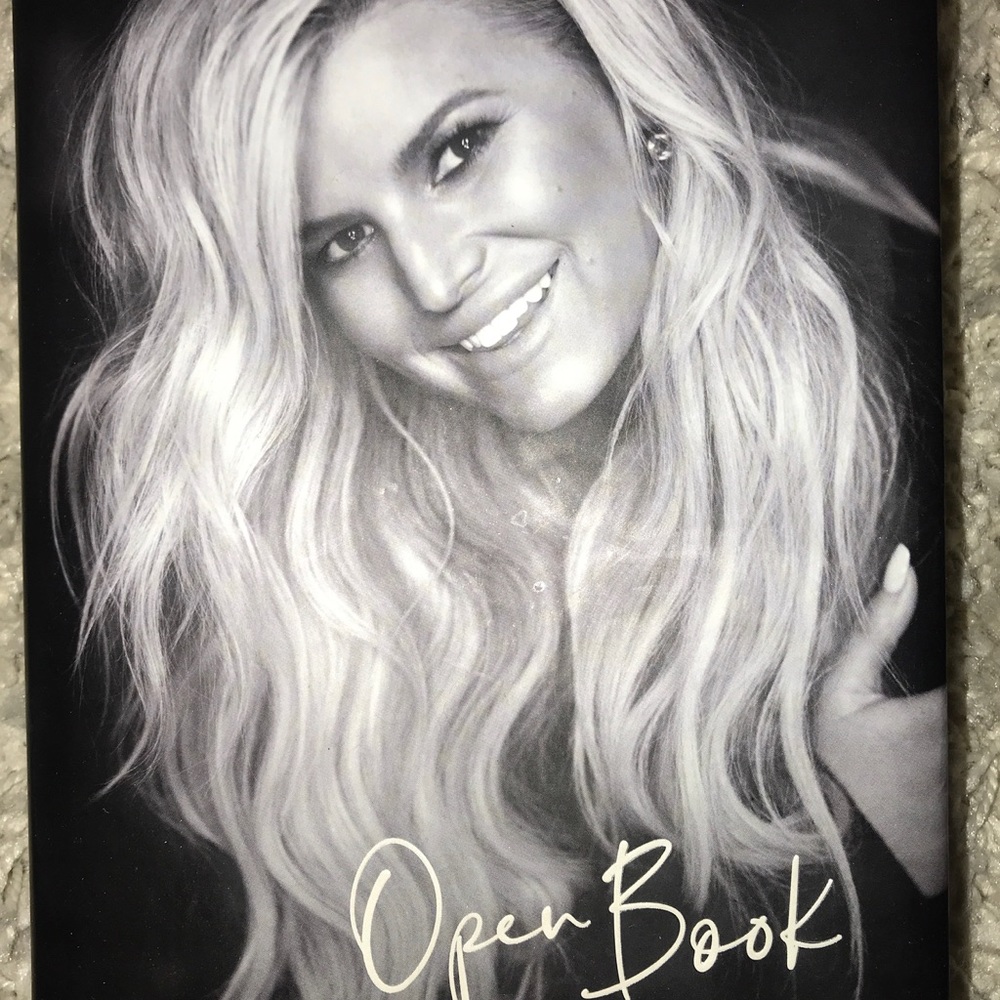 Jessica Simpson “Open Book” Hardcover